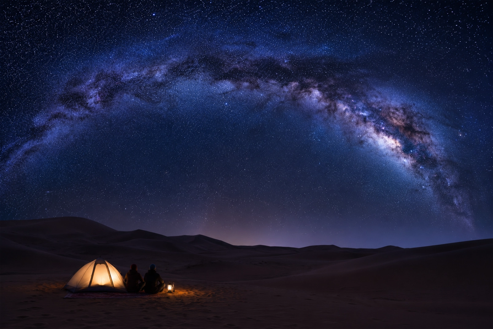 Stargazing over the dunes