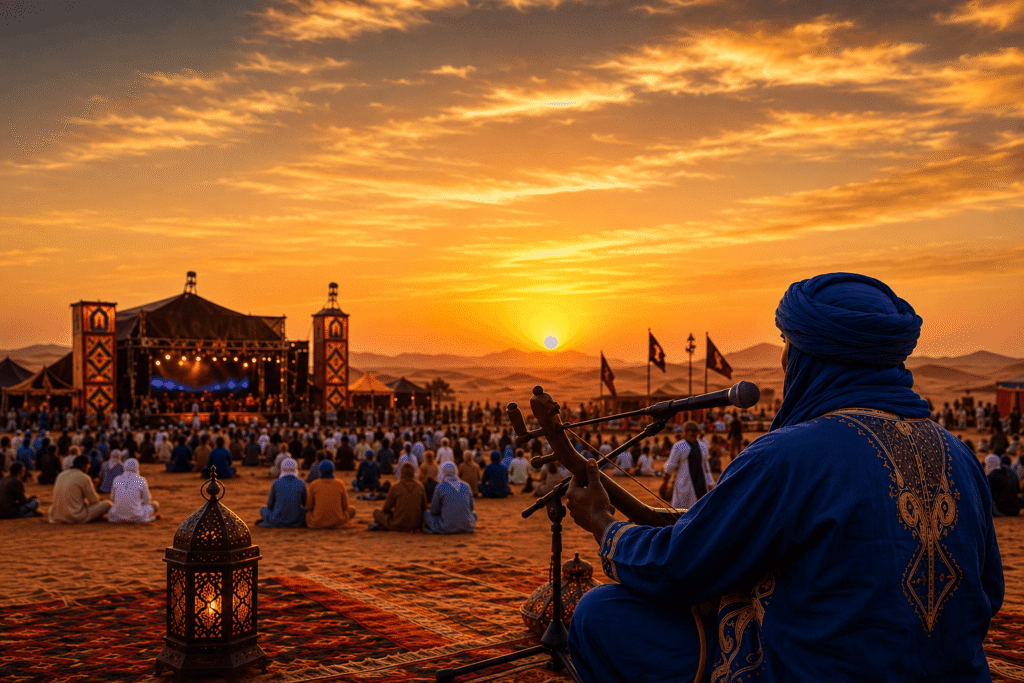 Taragalte Festival in M’hamid Sahara Music in the Zagora Desert (1)